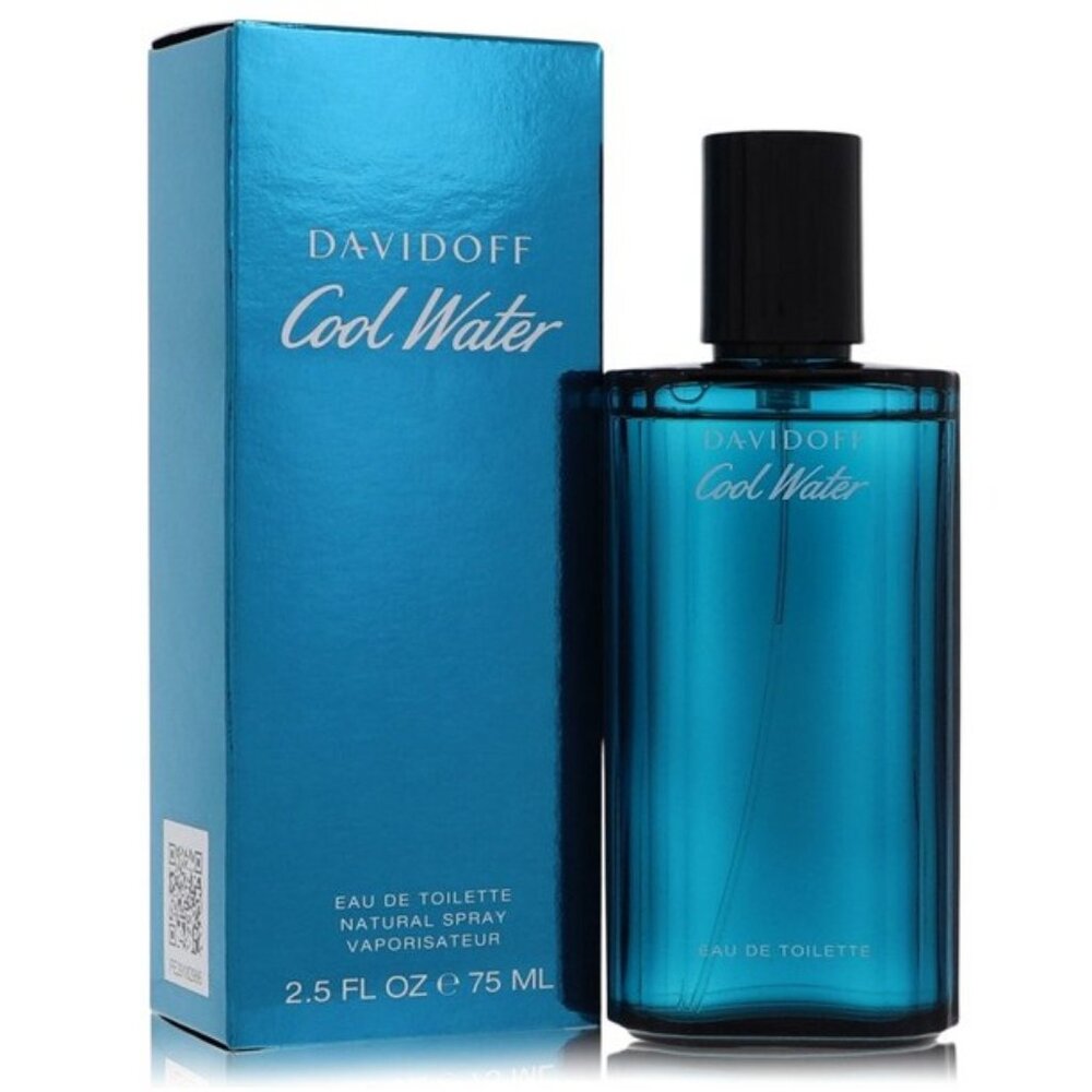 Cool Water Men 2.5 Oz  Eau De Toilette Spray By Davidoff